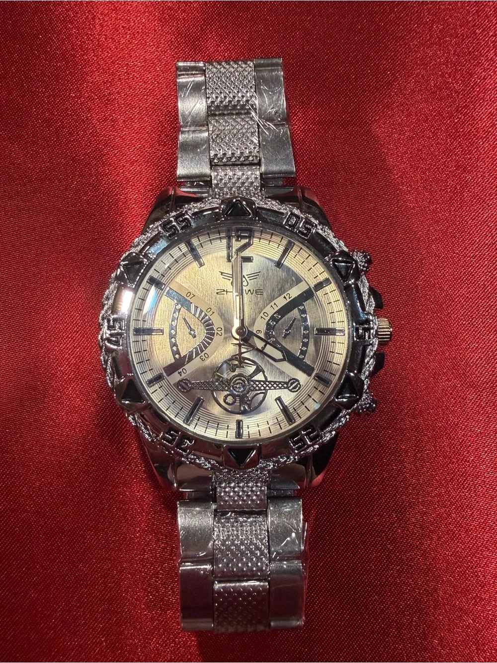 Men's Silver Classy Watch